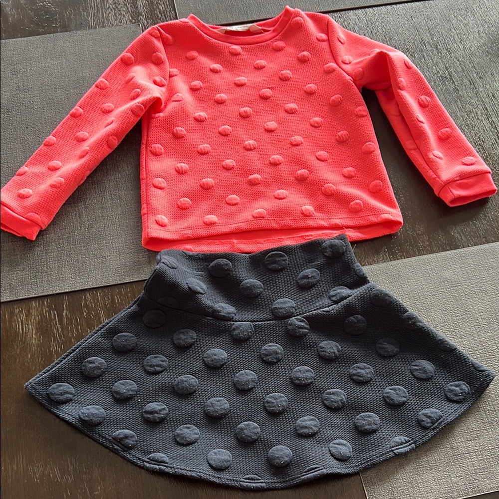 Cute skirt outfit